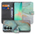 Samsung Galaxy A27 bookcase Watercolor Mix, voorkant met gesloten klep