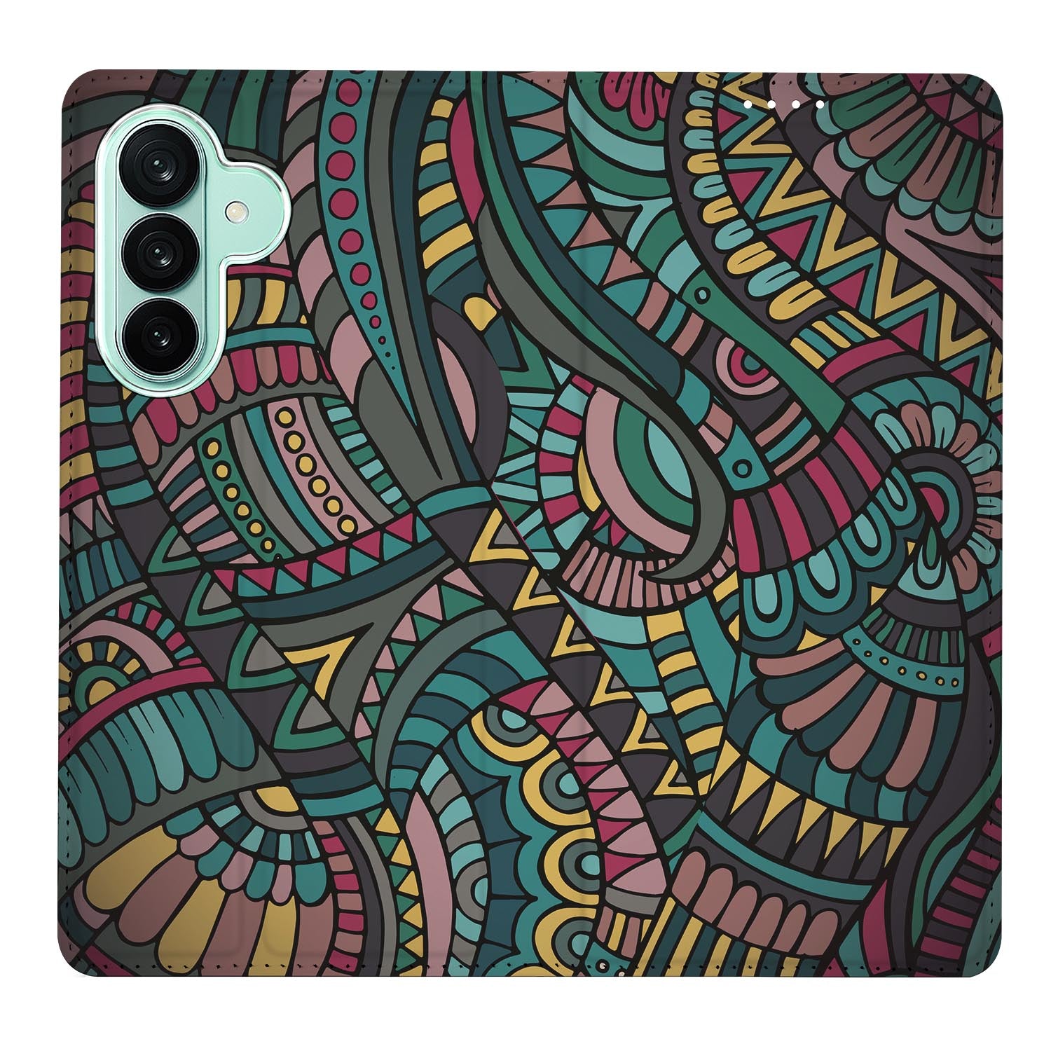 Samsung Galaxy A27 boekhoesje Aztec met pasjesvak