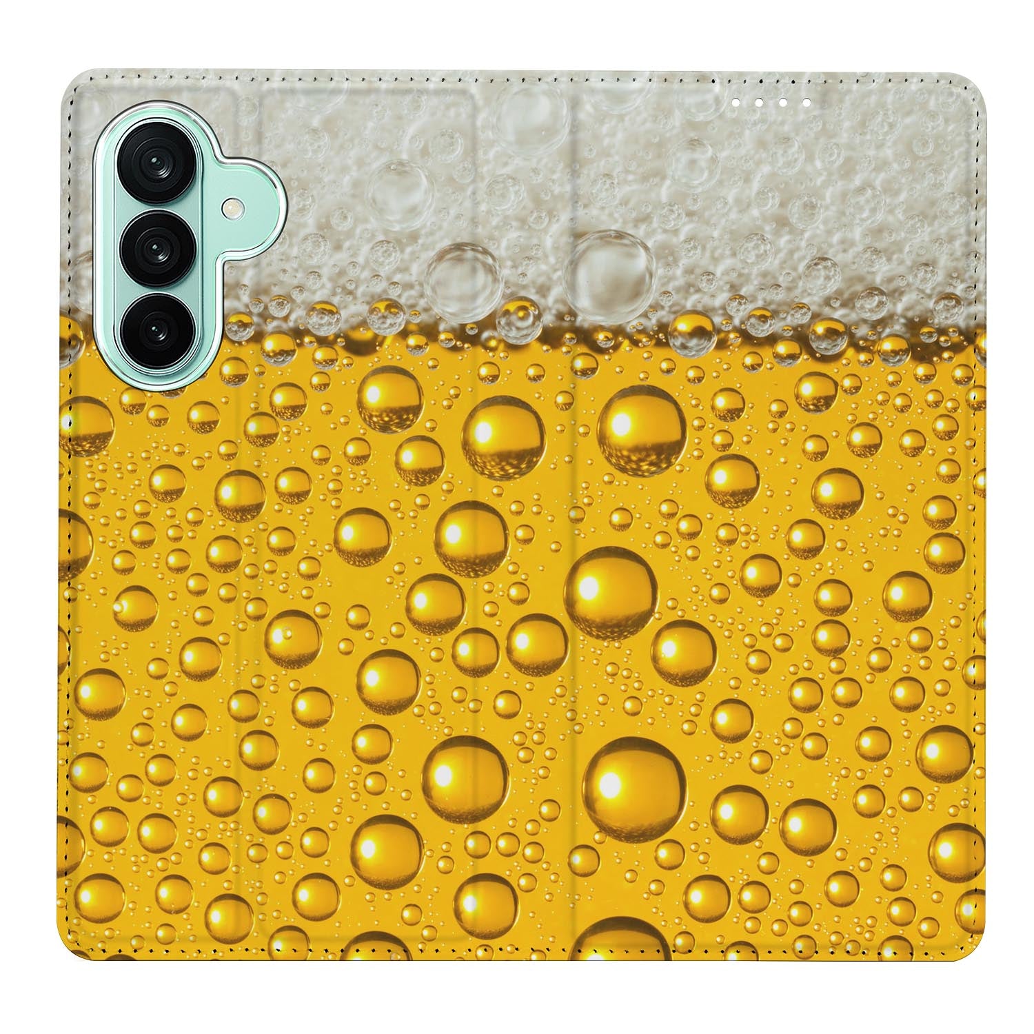 Samsung Galaxy A27 boekhoesje Bier met pasjesvak