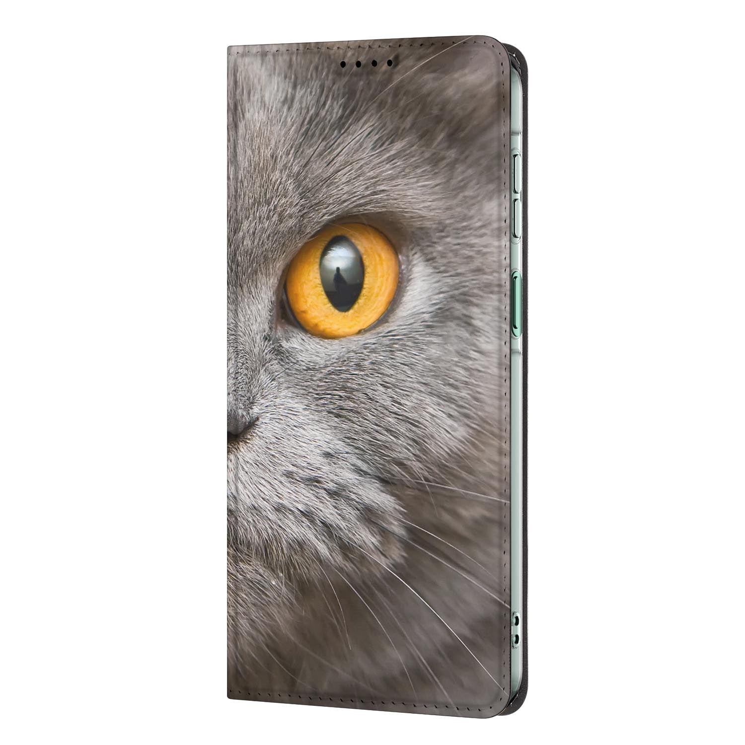 Samsung Galaxy A27 standcase Britse Korthaar met uitklapbare standaard