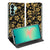 Samsung Galaxy A27 standcase met Gouden Bloemen-print