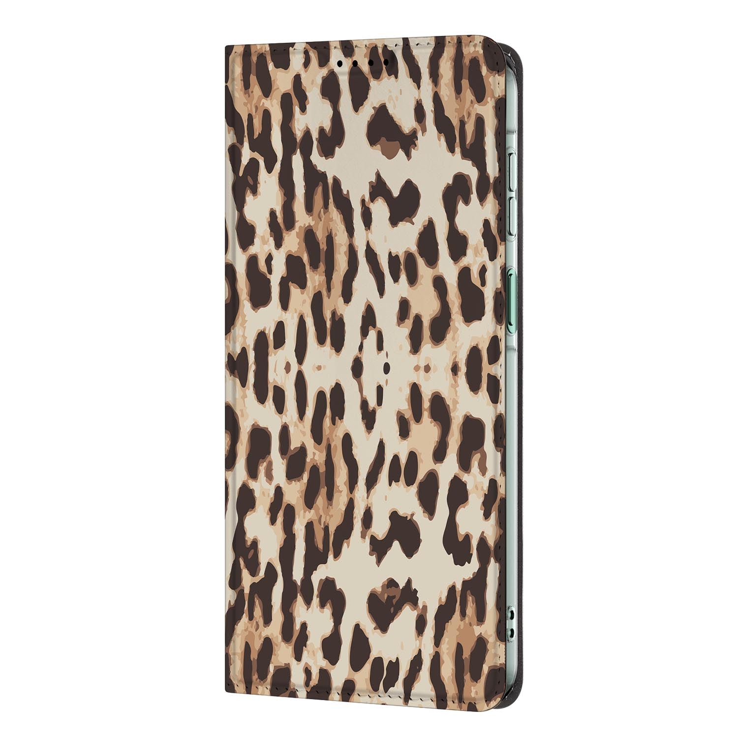 Leopards Book Cover – Samsung Galaxy A27 Hoesje met Magneetsluiting