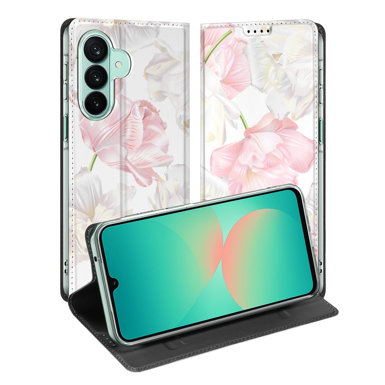 Samsung Galaxy A27 standcase met Lovely Flowers-print