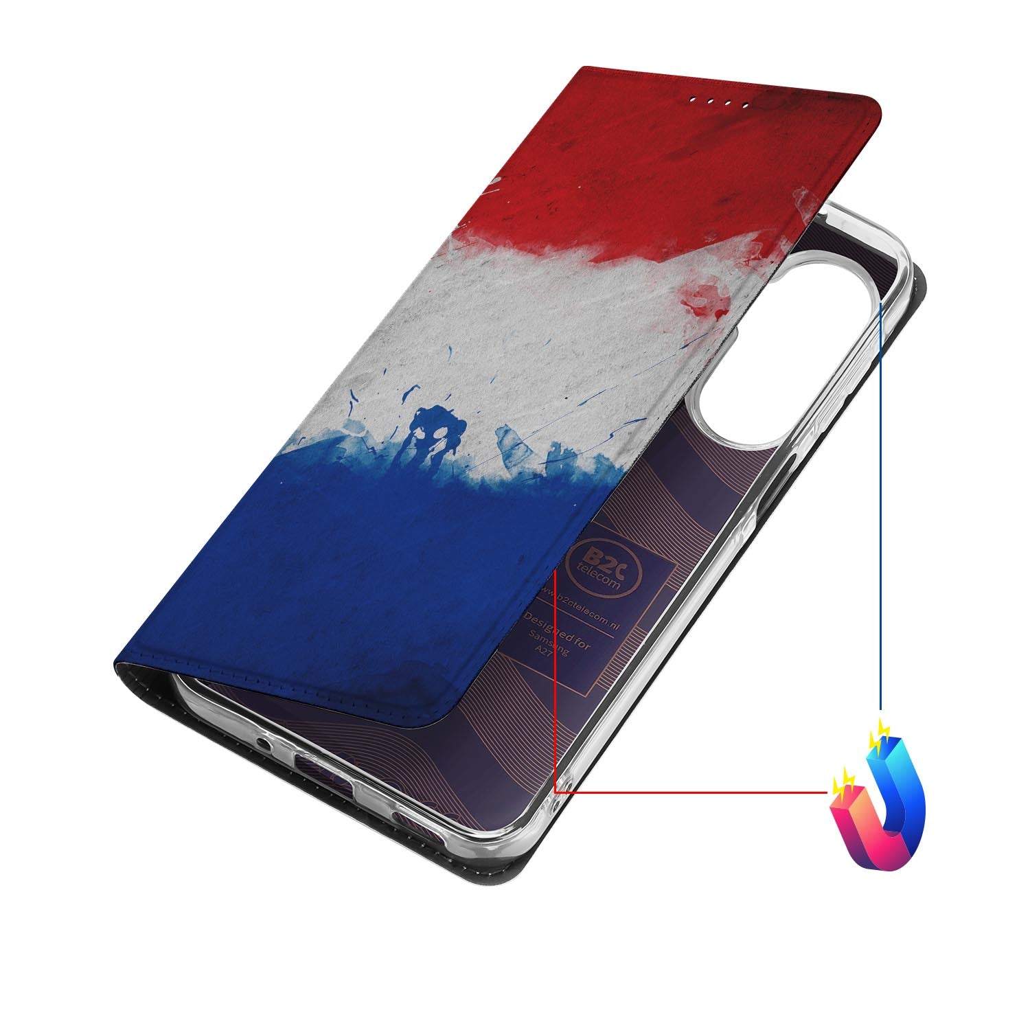 Samsung Galaxy A27 bookcase Nederland met kunstleren klep