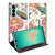 Samsung Galaxy A27 standcase met Pink Peacock-print