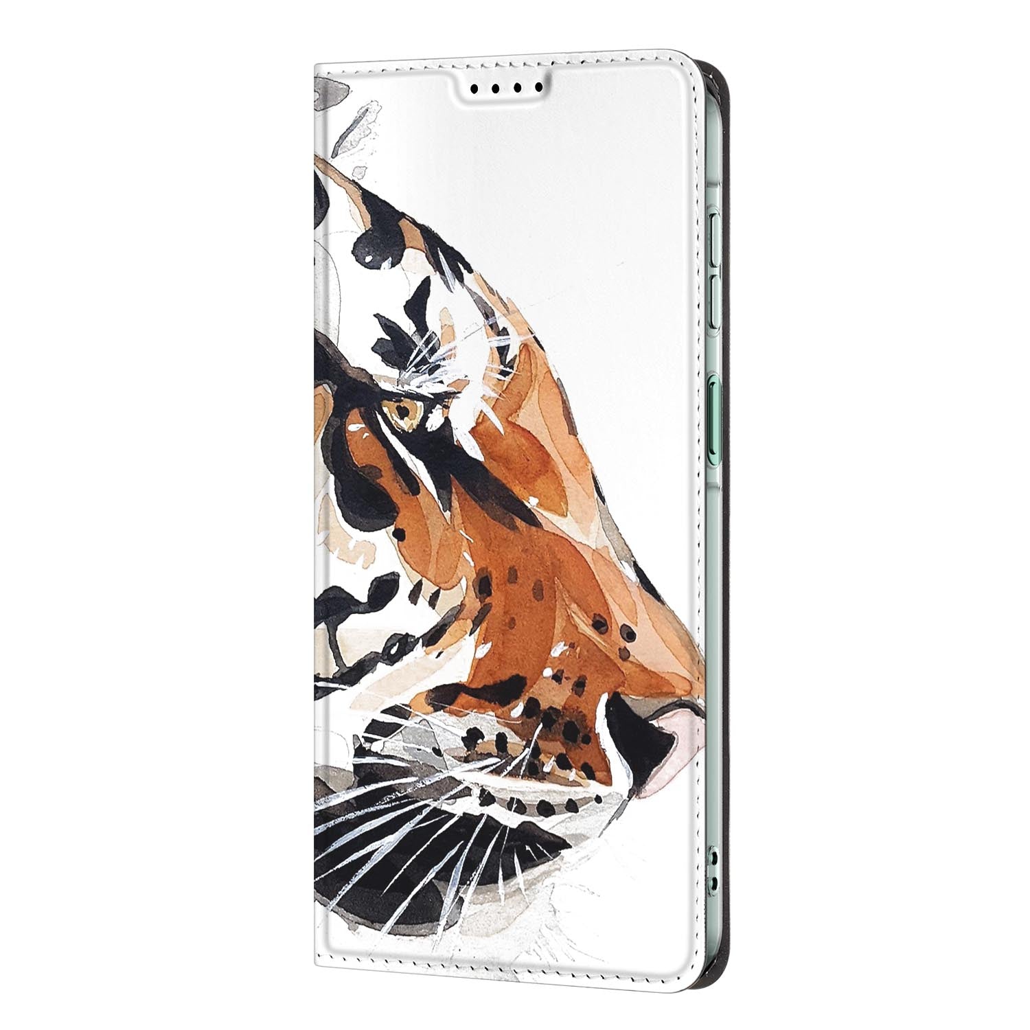 Samsung Galaxy A27 standcase Tiger met uitklapbare standaard