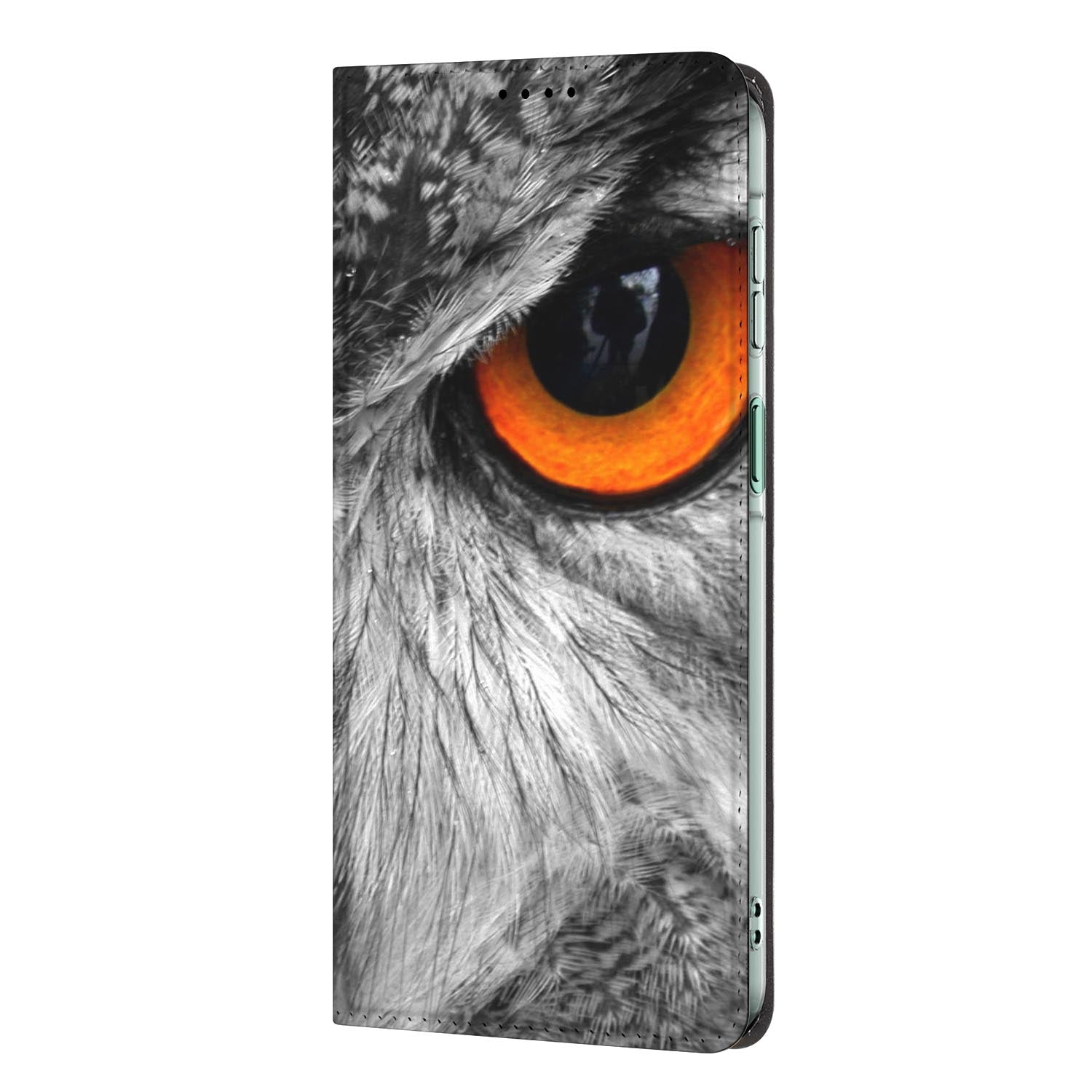 Samsung Galaxy A27 standcase Uil met uitklapbare standaard