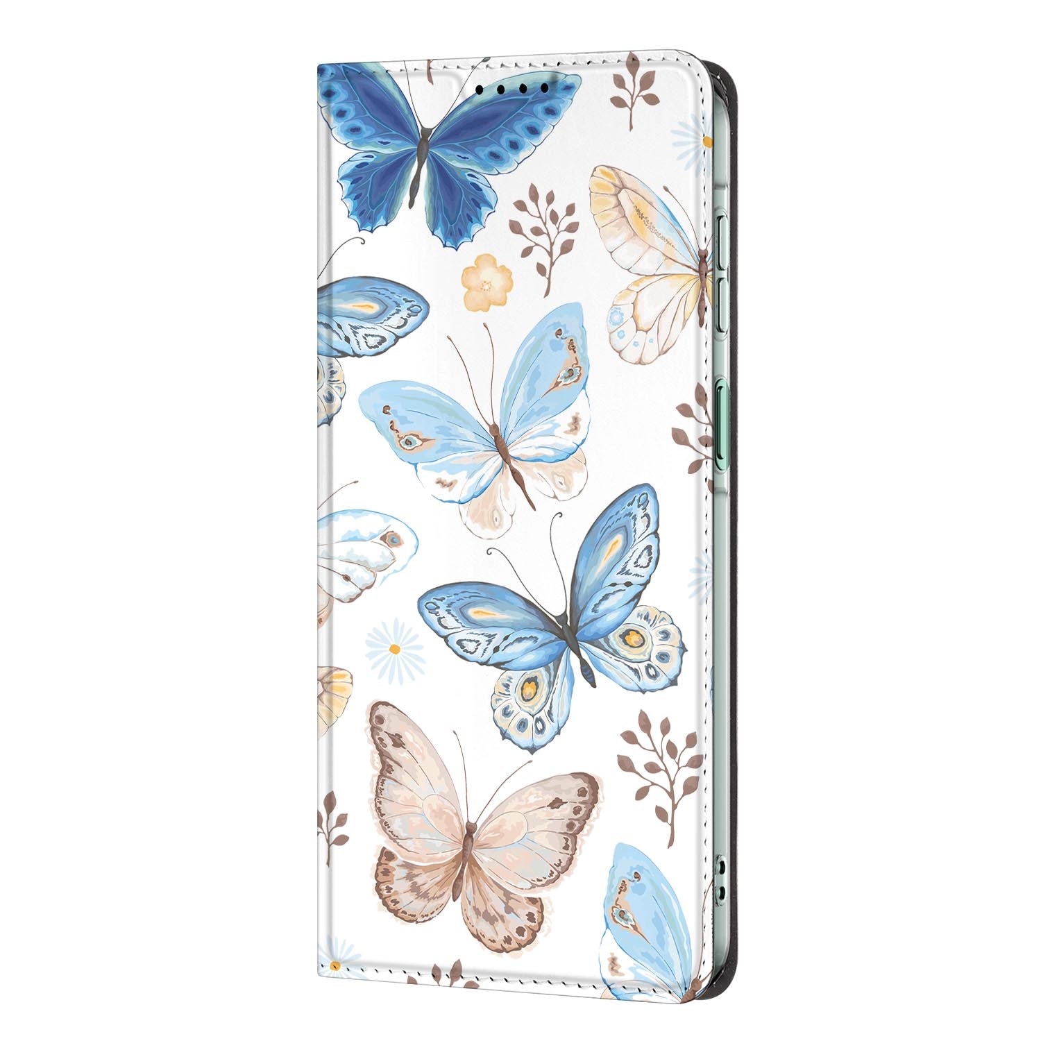 Samsung Galaxy A27 standcase Vlinder met uitklapbare standaard