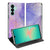 Samsung Galaxy A27 standcase met Watercolor Paars-print