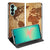 Samsung Galaxy A27 standcase met Wereldkaart-print