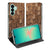 Samsung Galaxy A27 standcase met Wooden Cubes-print
