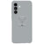 Samsung Galaxy A27 back cover hoesje met Baby Olifant illustratie op grijze achtergrond