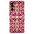 Samsung Galaxy A27 TPU hoesje Barok Pink met gouden ornamenten op roze