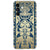 Samsung Galaxy A27 hoesje Beige Flowers met botanische print in beige en groen