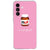 Roze Nut Boyfriend TPU hoesje met speelse illustratie om een Samsung Galaxy A27