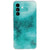 Samsung Galaxy A27 siliconen hoesje met blauwe aquarel-penseelstreken Painting Blue