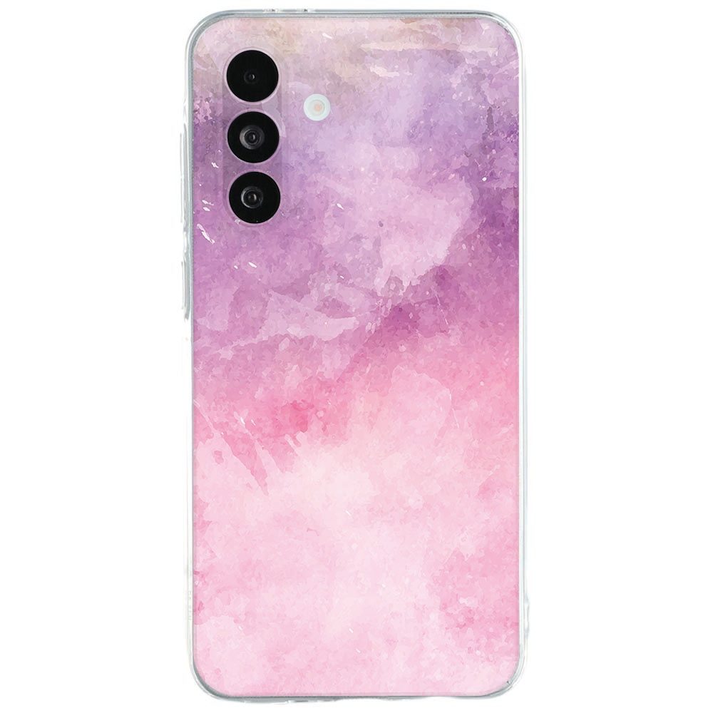 Samsung Galaxy A27 back cover met paars-roze Pink Purple Paint verfdesign