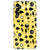 Geel Samsung Galaxy A27 siliconen hoesje met punk graffiti-design in zwart en roze