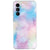 Samsung Galaxy A27 TPU hoesje met roze-blauwe waterverfprint
