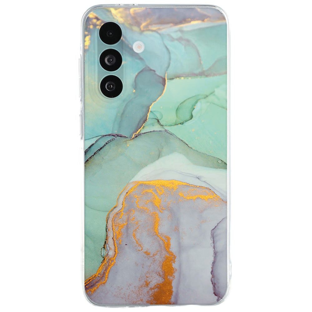 Samsung Galaxy A27 siliconen hoesje Watercolor Mix met in elkaar overlopende aquarelkleuren
