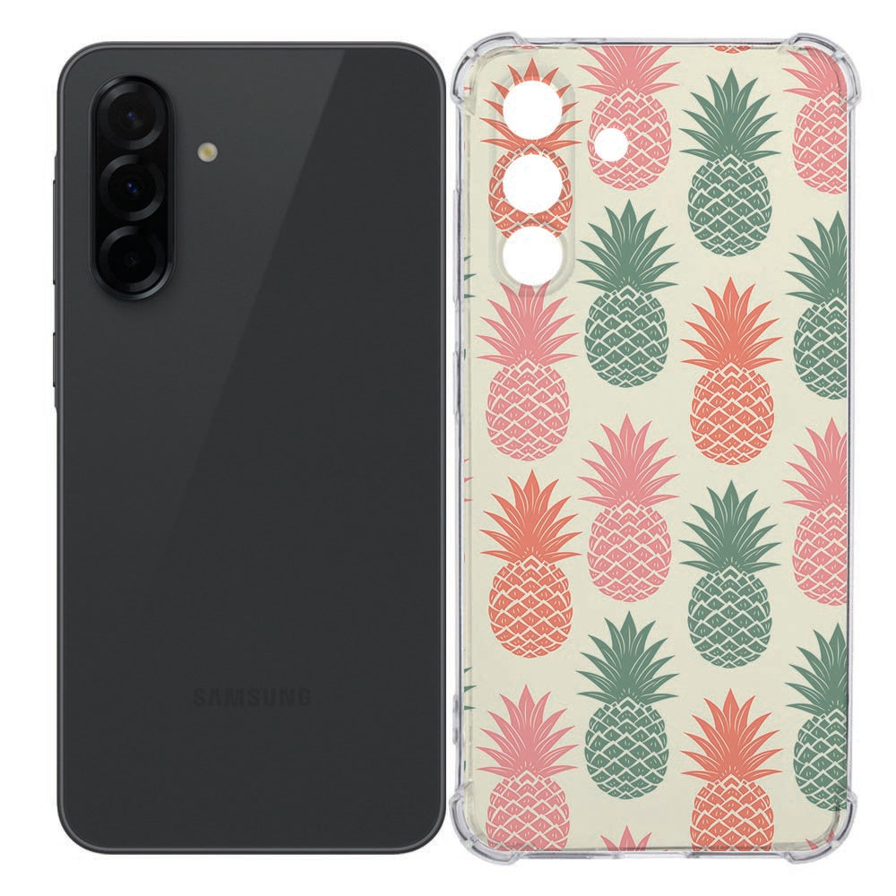 Flexibele Back Cover Samsung Galaxy A36 - Ananas TPU Antishock