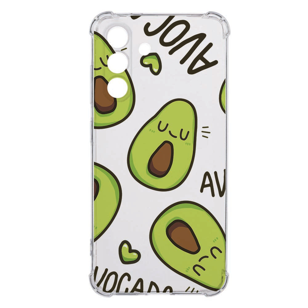 Samsung Galaxy A36 Back Cover - Avocado Singing TPU Antishock