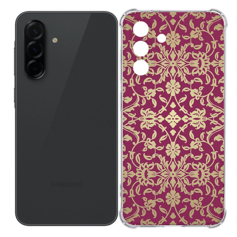 Samsung Galaxy A36 Back Cover - Barok Pink TPU Schokbestendig