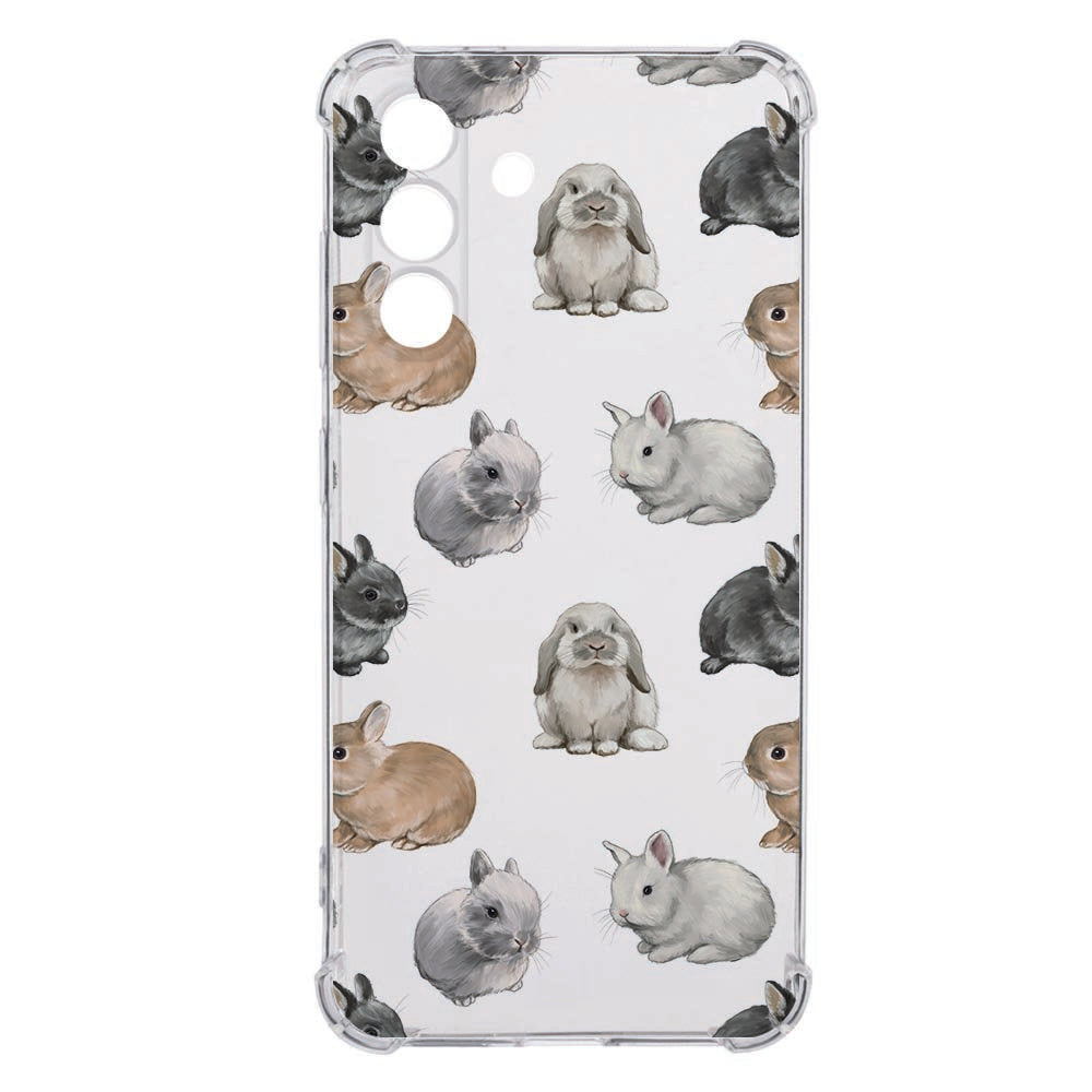 Samsung Galaxy A36 Back Cover - Konijntjes TPU Antishock