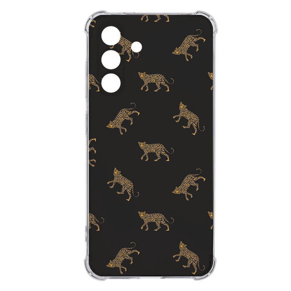Samsung Galaxy A36 Back Cover - Leopards TPU Antishock