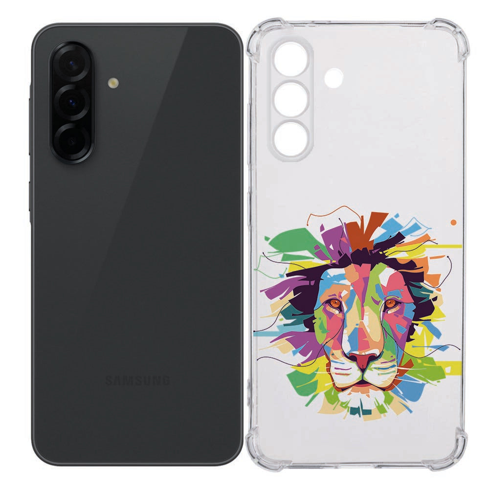 Samsung Galaxy A36 Back Cover - Lion Color TPU Schokbestendig