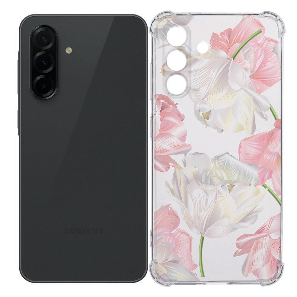 Samsung Galaxy A36 Back Cover - Bloemen TPU Schokbestendig