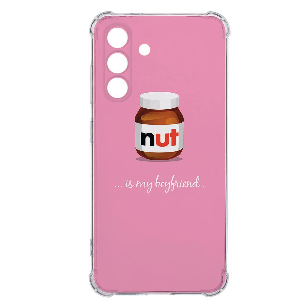 Samsung Galaxy A36 Back Cover Nut Boyfriend TPU Schokabsorberend