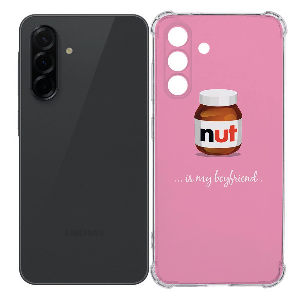 Samsung Galaxy A36 Back Cover Nut Boyfriend TPU Schokabsorberend