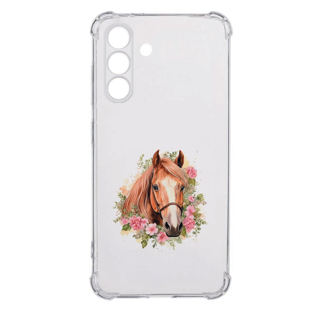 Samsung Galaxy A36 Flexibele back cover - Paard TPU Antishock