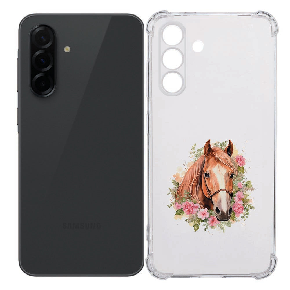 Samsung Galaxy A36 Flexibele back cover - Paard TPU Antishock