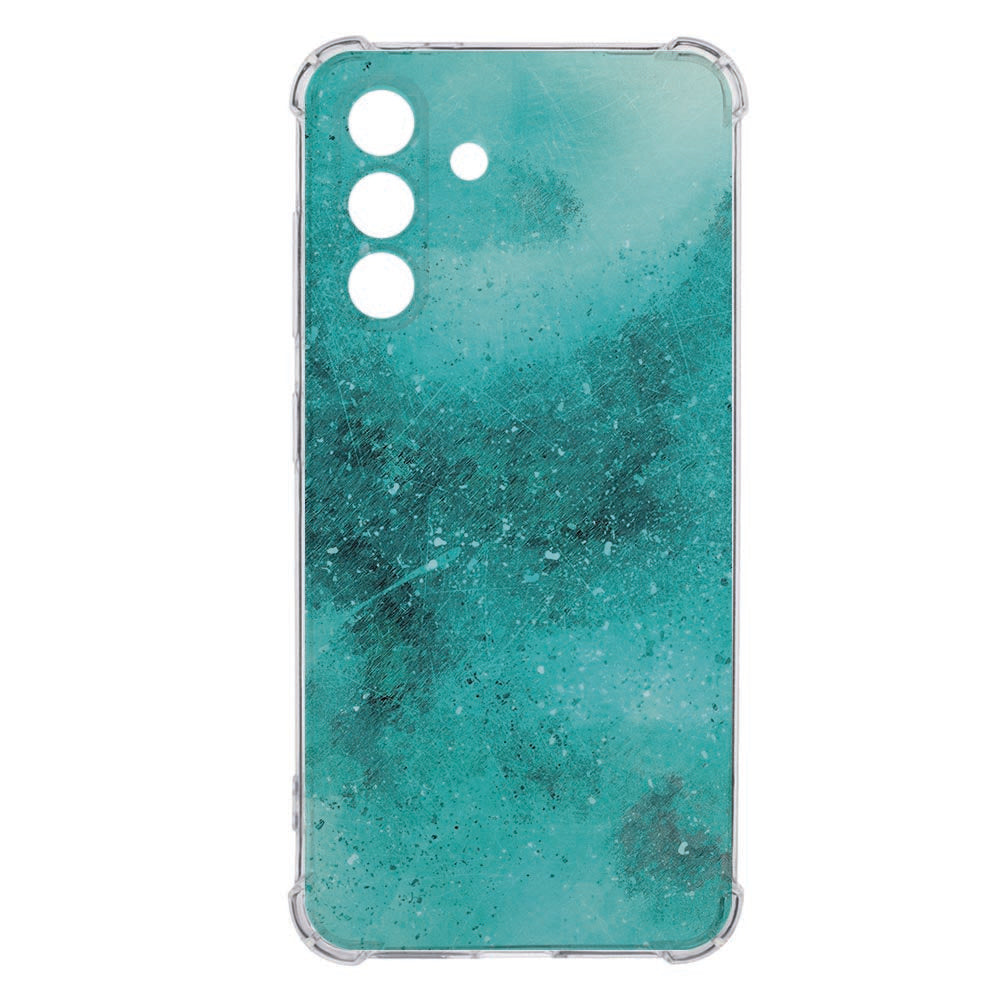 Samsung Galaxy A36 Back Cover - Painting Blue TPU Shockproof
