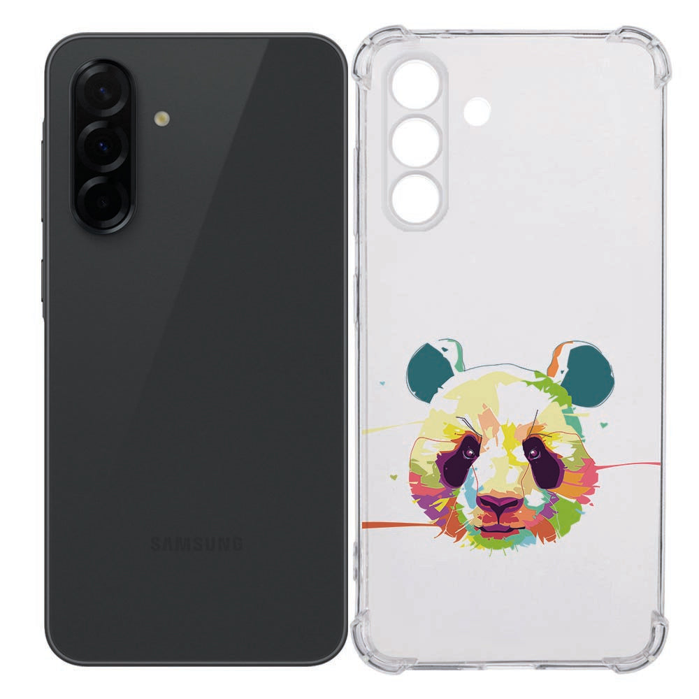 Samsung Galaxy A36 Back Cover - Panda Color TPU Antishock