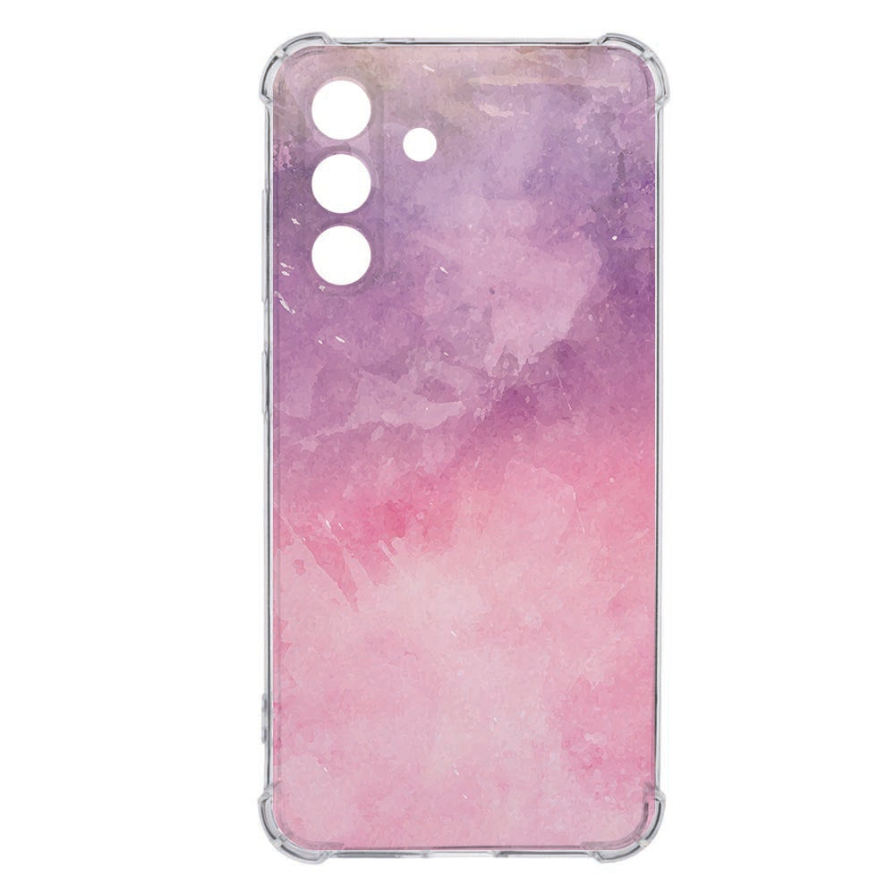 Softcase Samsung Galaxy A36 Back Cover - Pink Purple Paint TPU Antishock