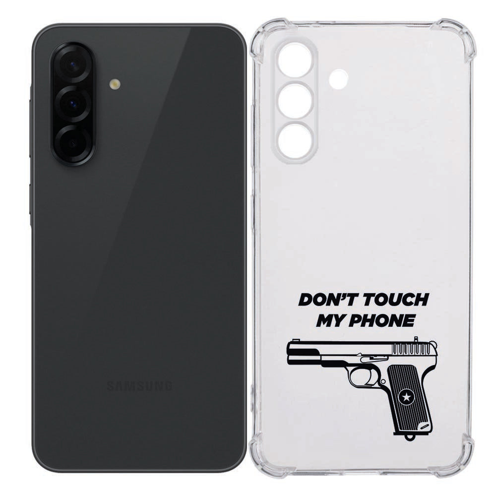 Samsung Galaxy A36 Back Cover - Pistol DTMP TPU Schokabsorberend