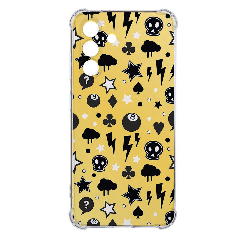Softcase Samsung Galaxy A36 Back Cover - Punk Yellow TPU Antishock