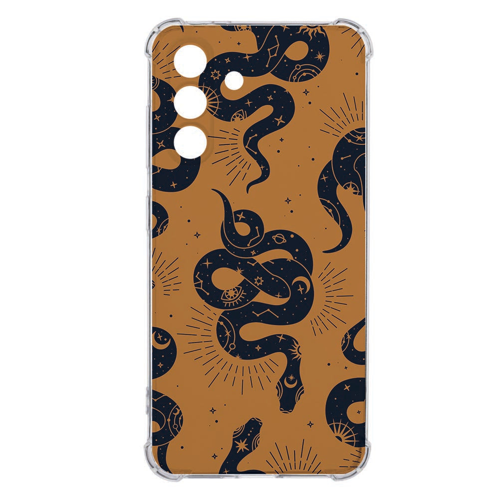 Samsung Galaxy A36 Flexibele back cover - Snakes TPU Antishock