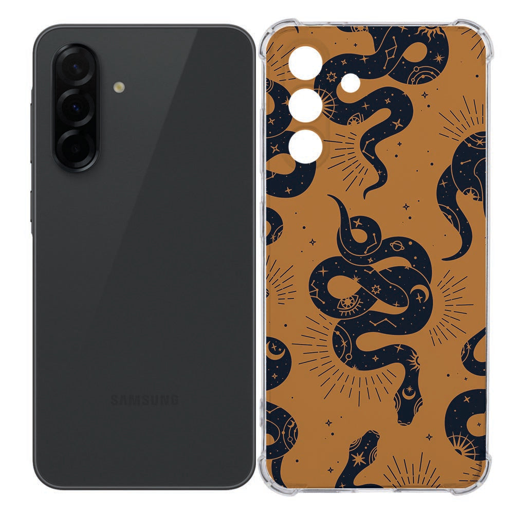 Samsung Galaxy A36 Flexibele back cover - Snakes TPU Antishock