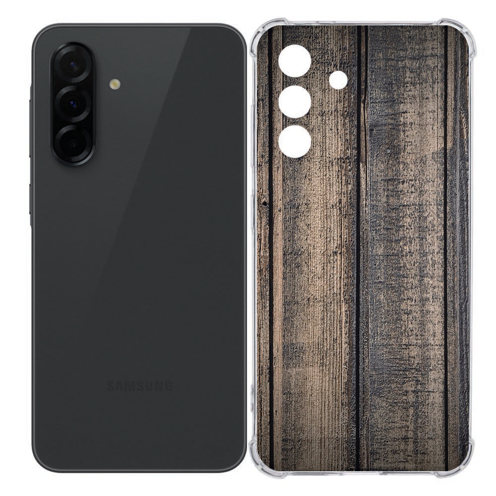 Samsung Galaxy A36 Back Cover - Steigerhout TPU Antishock
