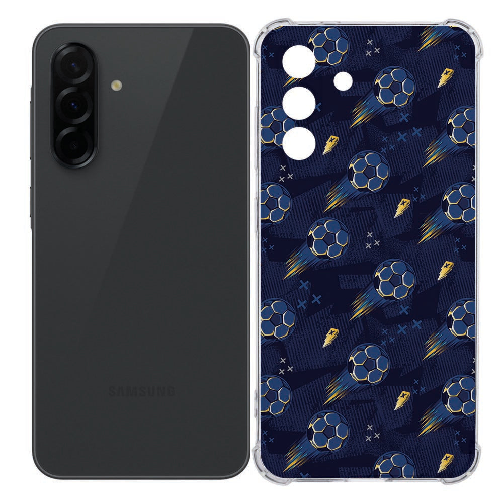 Samsung Galaxy A36 Back Cover - Voetbal TPU Schokbestendig