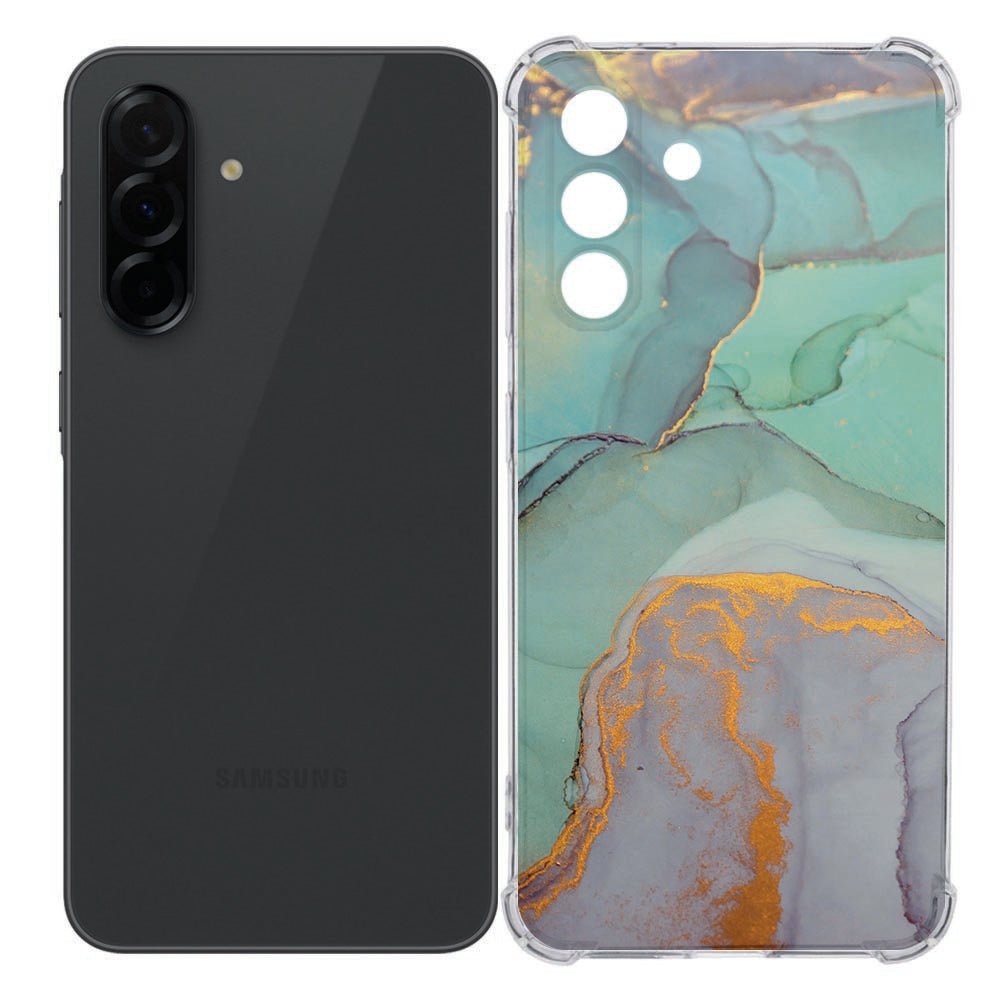 Samsung Galaxy A36 Flexibele back cover - Watercolor Mix TPU Antishock