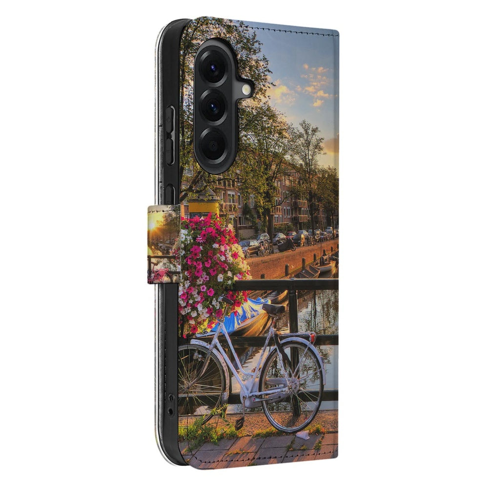 Book Case Hoesje Samsung Galaxy A37 Amsterdamse Grachten