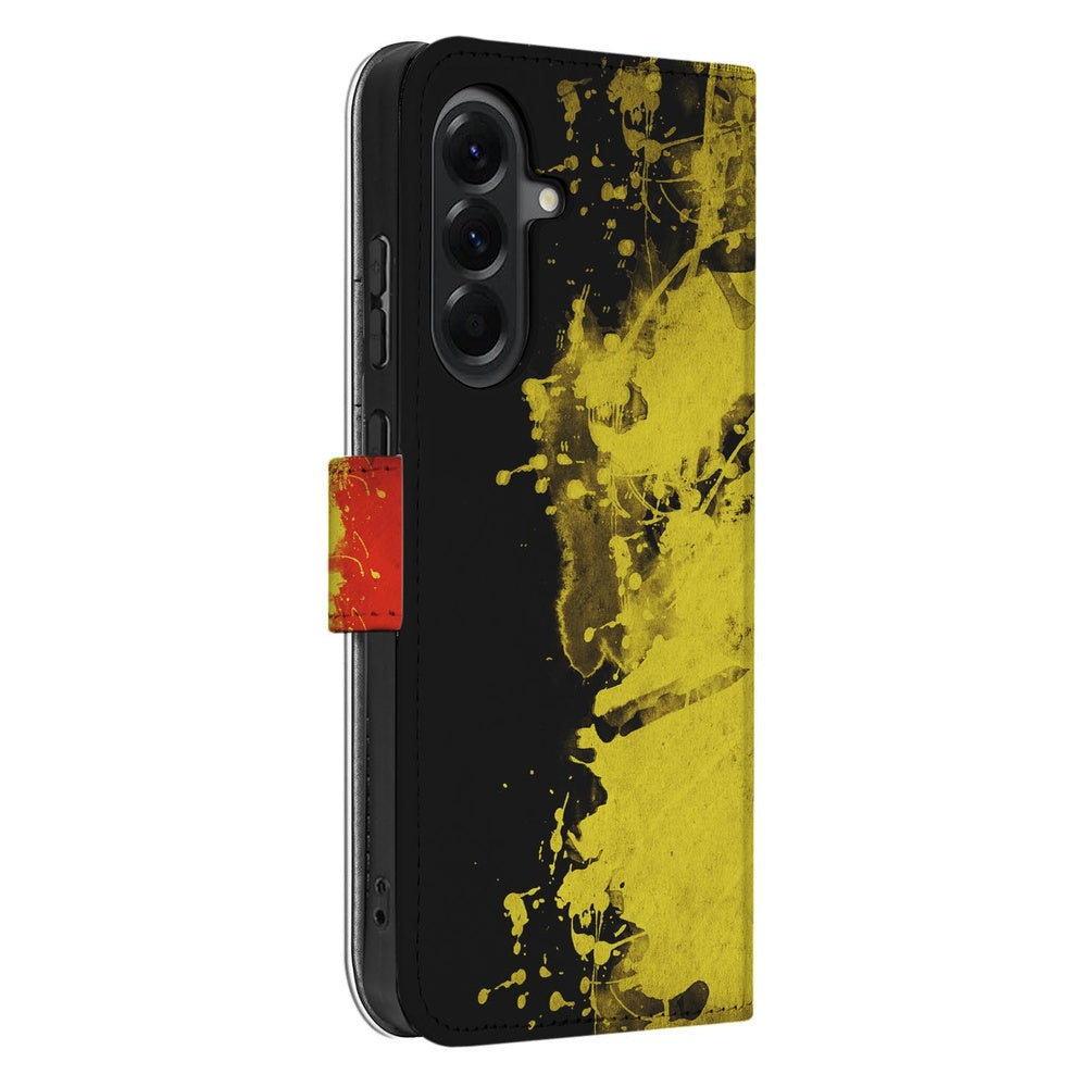Samsung Galaxy A37 Book Case Hoesje Belgische Vlag