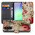 Portemonnee Hoesje Samsung Galaxy A37 Bloemenprint