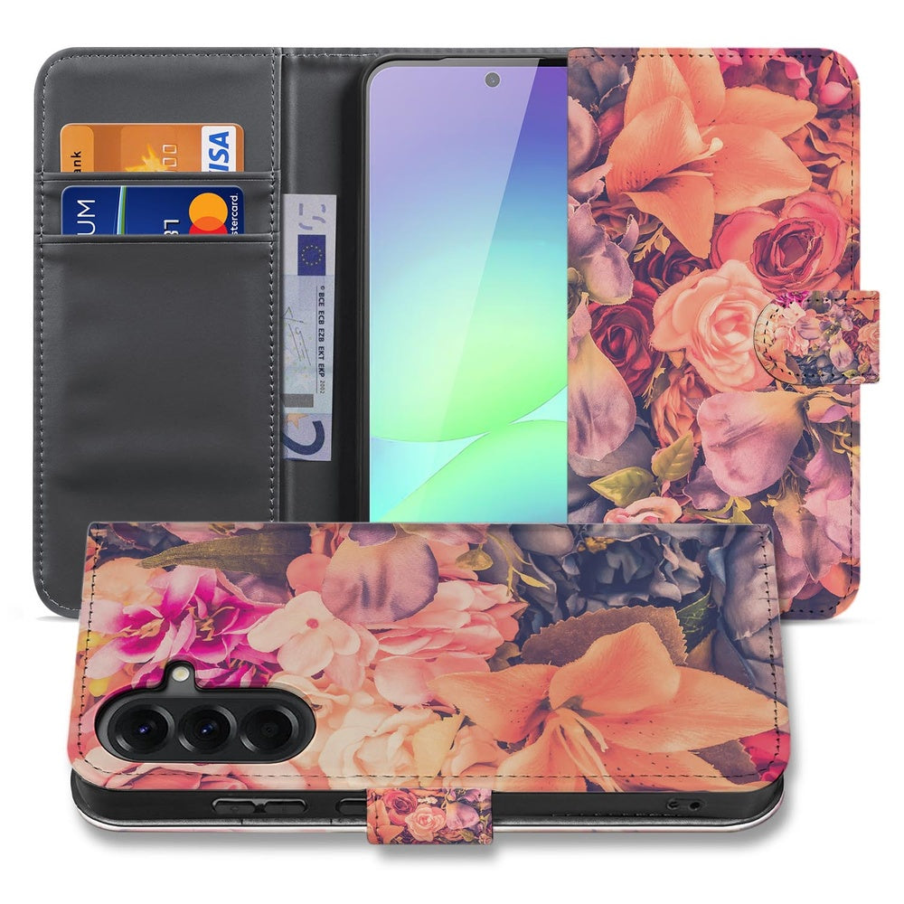 Book Case Samsung Galaxy A37 Bosje Bloemen