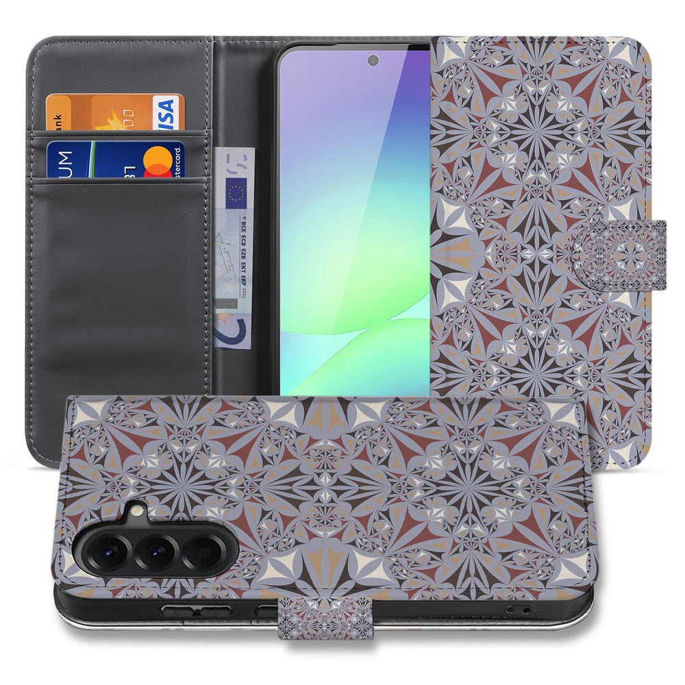 Book Case Samsung Galaxy A37 Bloemenpatroon